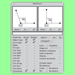 MatchTool 2 With Constraint-Based Search and Replace Pattern