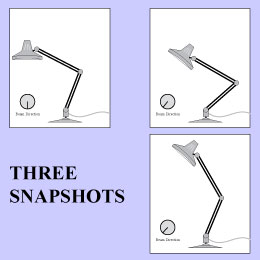 Three Snapshots of Luxo